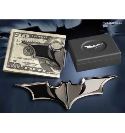 Batman - Pince à billet Batarang™ - Noire chromée