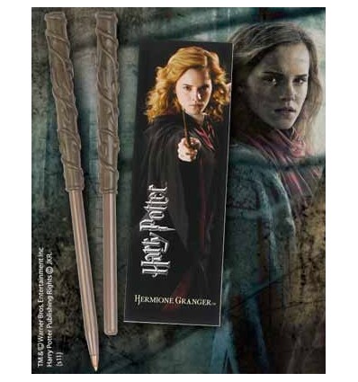 Harry Potter - Set marque-page et stylo baguette Hermione Granger