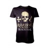 Assassin´s Creed IV: Black Flag - T-Shirt Logo doré Tête de mort