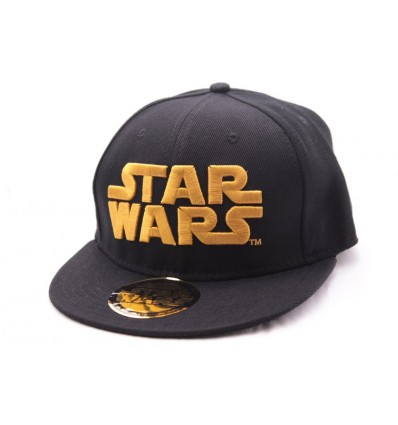 Star Wars - Casquette Baseball Logo Star Wars Doré