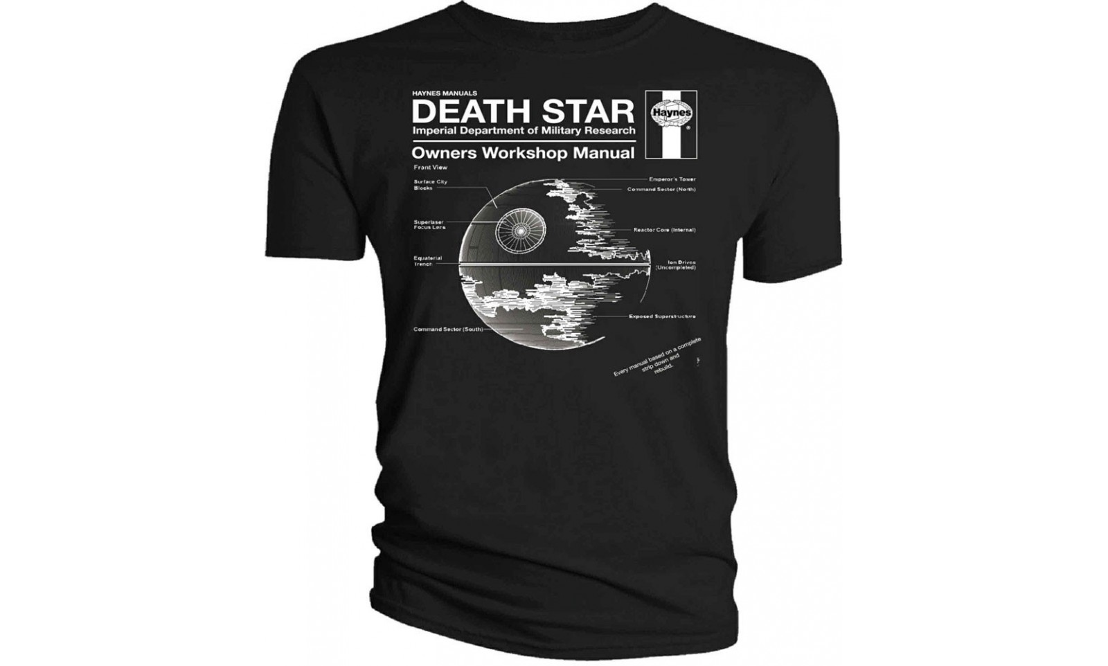 Star Wars - T-shirt Étoile de la mort - Vêtement film cinéma - Dark Vador