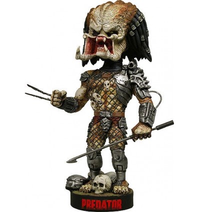 Predator - Head Knocker Bobble-Head Predator avec Lance - 23 cm