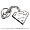 DC Comics - Superman Stainless Steel Logo Keychain