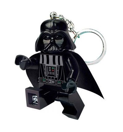 Lego Star Wars - Darth Vader Mini-Flashlight with Keychains