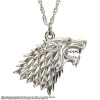 Game of Thrones - Stark Sigil (Sterling Silver) Necklace & Pendant