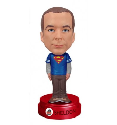 The Big Bang Theory - Figurine Bobble-head Sonore Sheldon - 18 cm