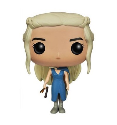 Game of Thrones - Figurine Pop Daenerys Targaryen en Robe Bleue - 10 cm