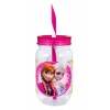 Frozen - Elsa & Anna Drinking Cup With Straw