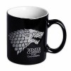 Game of Thrones - Stark Winter is Coming Black Ceramic Mug