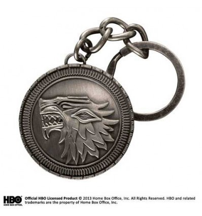 Game of Thrones - Porte-clés Bouclier Emblème Stark
