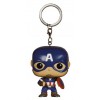Avengers L'Ère d'Ultron - Porte-clés figurine POP Captain America - 4 cm