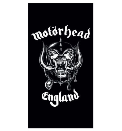 Motörhead - Serviette de bain Logo Motörhead Englans - 150 x 75 cm