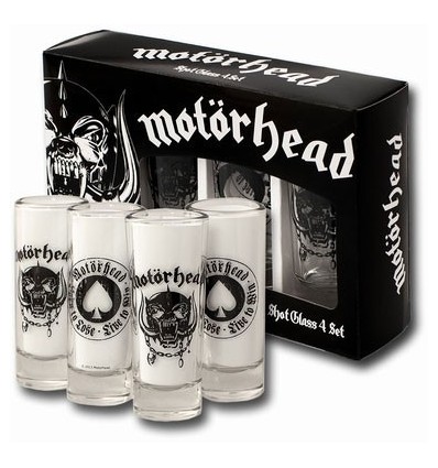 Motörhead - Shotglass 4-Pack