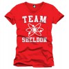 The Big Bang Theory - T-Shirt rouge Team Sheldon