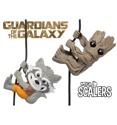 Les Gardiens de la Galaxie - Figurine Scalers Bébé Groot dans son pot - 5 cm