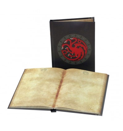 Game of Thrones - Targaryen Notebook with Light