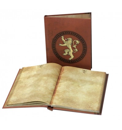 Game of Thrones - Cahier Lumineux Lannister