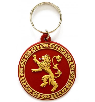 Game of Thrones - Porte-clés caoutchouc Emblème Lannister