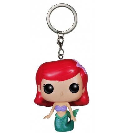 La Petite Sirène - Porte-clés Figurine POP Ariel - 4 cm