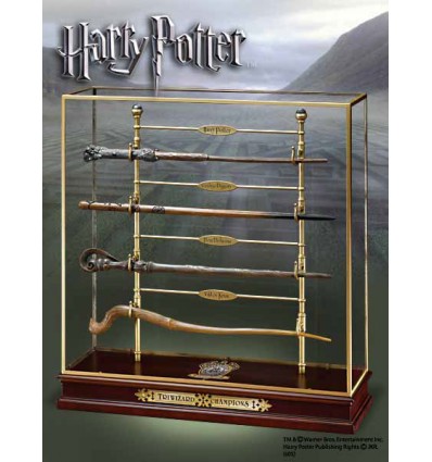 Harry Potter - Présentoir Baguettes Magiques Les Champions du Tournoi des 3 Sorciers