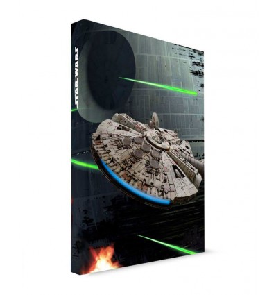 Star Wars - Cahier Faucon Millenium lumineux et sonore