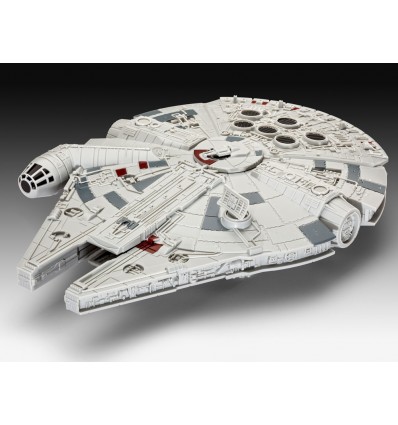 Star Wars Episode VII : The Force Awakens - Millennium Falcon Model Kit with Sound & Light Up - 20 cm