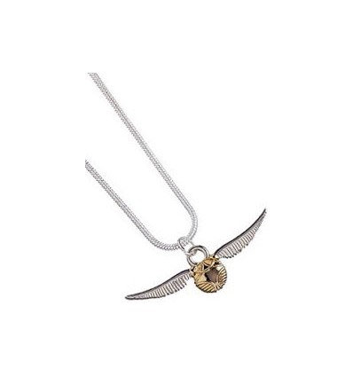 Harry Potter - Necklace & The Golden Snitch (silver plated) Pendant