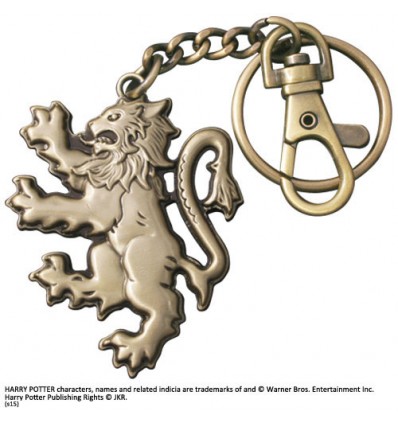 Harry Potter - Porte-clés métal Lion de Gryffondor - 7 cm