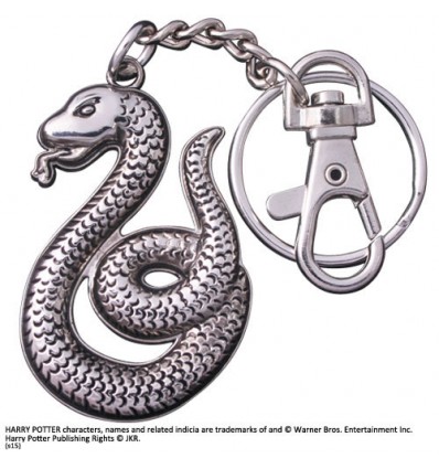 Harry Potter - Porte-clés métal Serpent de Serpentard - 7 cm