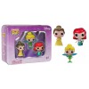 Disney - Coffret 3 Mini Figurines POP Belle, Ariel et Clochette - 4 cm