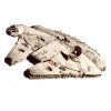 Star Wars, épisode VI : Le Retour du Jedi - Réplique métal Faucon Millennium Hotwheels Elite Edition - 15 cm