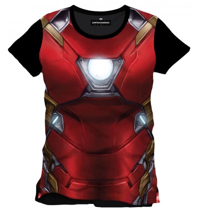 Captain America: Civil War - T-Shirt Poitrine Iron Man