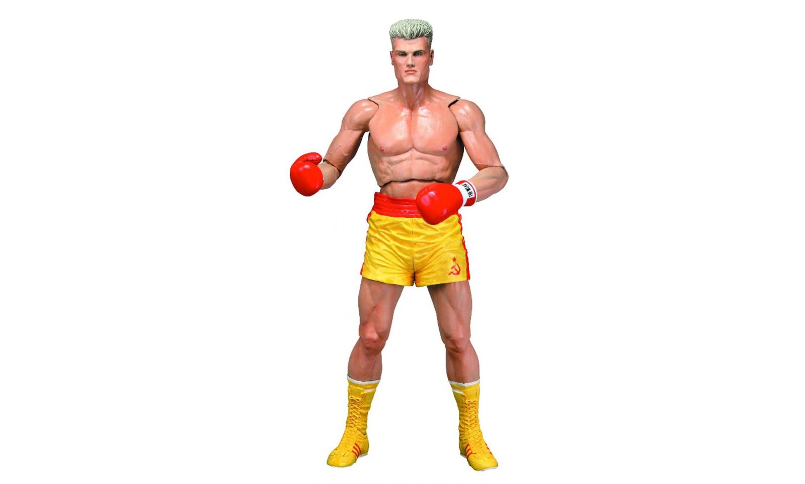Rocky IV Ivan Drago Yellow Trunks variant 7in Figure NECA Toys 