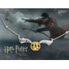 Harry Potter - Collier et Pendentif Vif d'Or - Argent massif