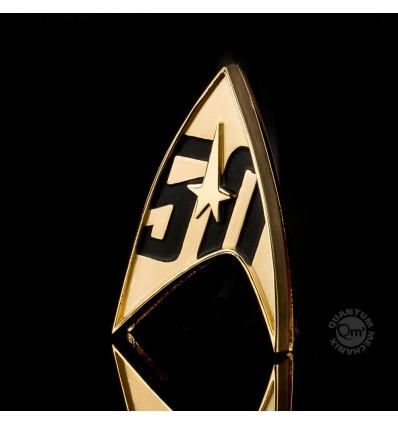 Star Trek - Réplique 1/1 Badge magnétique Starfleet 50ème Anniversaire