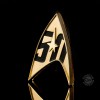 Star Trek - Réplique 1/1 Badge magnétique Starfleet 50ème Anniversaire