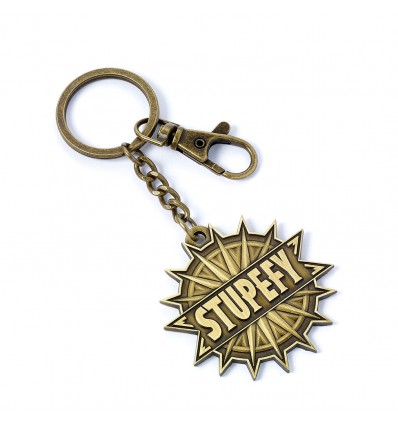 Fantastic Beasts - Stupefy Keychain (antique brass plated)