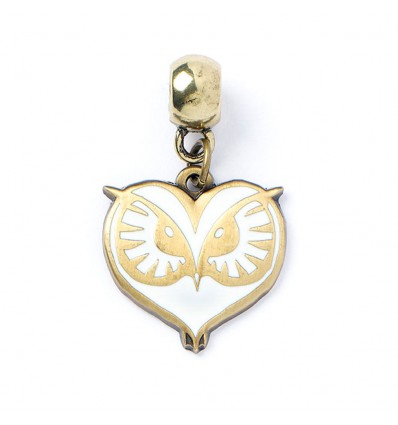 Fantastic Beasts - Owl Face (antique brass plated) Charm Pendant