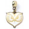 Fantastic Beasts - Owl Face (antique brass plated) Charm Pendant