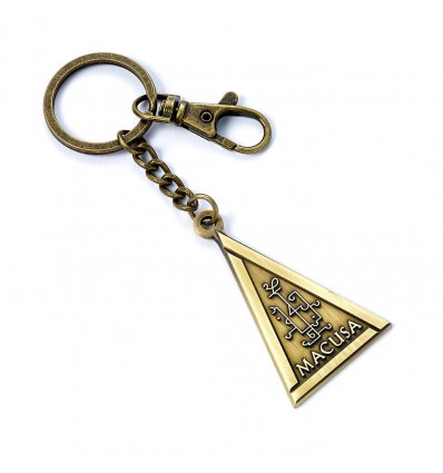 Fantastic Beasts - Macusa Keychain (antique brass plated)