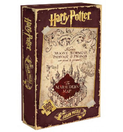 Harry Potter et le prisonnier d'Azkaban - Puzzle Carte du Marauder