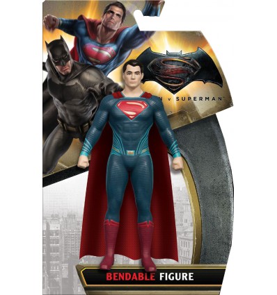 Batman v Superman: L'Aube de la Justice - Figurine Flexible Superman - 14 cm